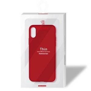 Husa protectie compatibila cu Apple iPhone X/XS Liquid Silicone Case Rosu - Img 16