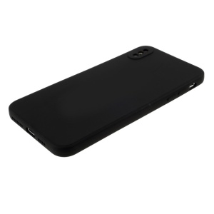 Husa protectie compatibila cu Apple iPhone XS Max Liquid Silicone Case Negru - Img 5