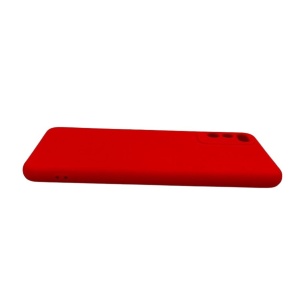 Husa protectie compatibila cu Huawei Enjoy Z Liquid Silicone Case Rosu - Img 8