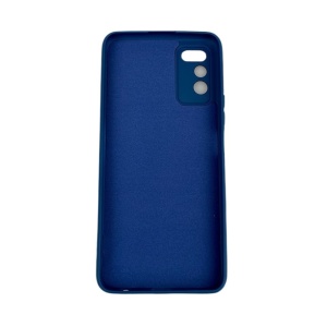 Husa protectie compatibila cu Huawei Enjoy Z Liquid Silicone Case Albastru inchis - Img 4
