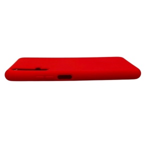 Husa protectie compatibila cu Huawei Nova 5T Liquid Silicone Case Rosu - Img 5