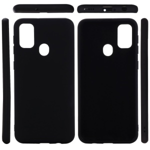 Husa protectie compatibila cu Huawei P Smart 2020 Liquid Silicone Case Negru - Img 5