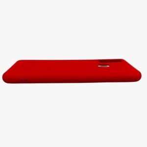 Husa protectie compatibila cu Huawei P Smart 2020 Liquid Silicone Case Rosu - Img 7