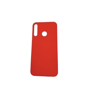 Husa protectie compatibila cu Huawei P40 Lite E Liquid Silicone Case Rosu - Img 6