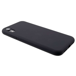 Husa protectie compatibila cu Huawei Y6 2019 Liquid Silicone Case Negru - Img 3