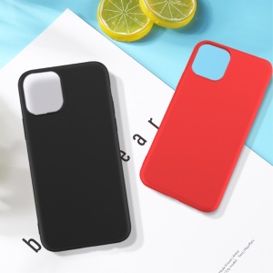 Husa protectie Flippy compatibila cu Apple iPhone 11 Liquid Silicone Case Rosu - Img 12