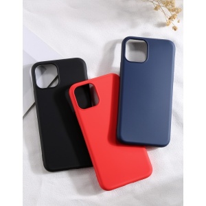 Husa protectie Flippy compatibila cu Apple iPhone 11 Liquid Silicone Case Rosu - Img 22