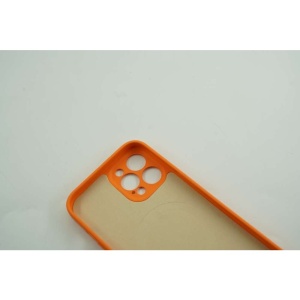 Husa protectie Flippy compatibila cu Apple iPhone 12 Mag Safe Silicone Portocaliu - Img 5
