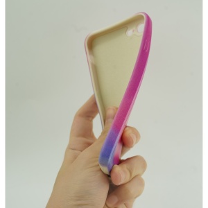 Husa protectie Flippy compatibila cu Apple iPhone XR Tpu Ombre, Roz/Mov - Img 6