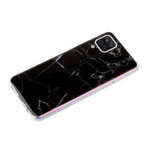 Husa protectie pentru Apple iPhone 7/8/SE 2020 Soft IMD TPU Marble Negru cu Suport inclus - Img 6