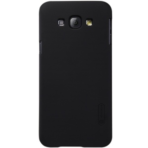 Husa Samsung Galaxy A8 2015 Nillkin Frosted Shield Negru + Folie de protectie - Img 1