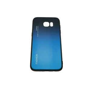 Husa Samsung Galaxy S7 Edge Hybrid Back Degrade, Albastru - Img 1