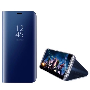 Husa Tip Carte, Flippy, Compatibila cu Huawei Mate 10 Lite, Flip Cover Oglinda, Albastru - Img 5