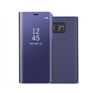 Husa Tip Carte, Flippy, Compatibila cu Huawei Mate 10 Lite, Flip Cover Oglinda, Violet - Img 2