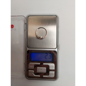 Inel Argint 925 Sarpe cu Pietre, Jolie Silver, 2.3g, 1 cm x 1.5 cm M51 - Img 4