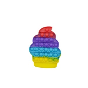 Jucarie antistres din silicon, Pop it Now and Flip It, Briosa, Multicolor - Img 5