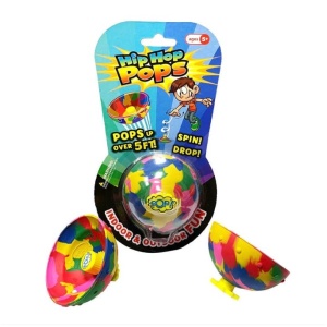Jucarie interactiva Hip Hop Pops, Flippy, minge saltareata, +5 ani, Multicolor - Img 1