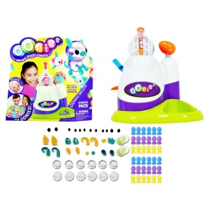 Jucarie magica Bobo Sticky Oonies pentru umflat baloane, 32 baloane si 42 de accesorii incluse, multicolor - Img 2