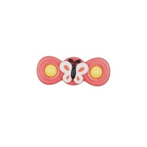 Jucarie Spinner pentru copii cu 2 laturi, Spinimals Fluture, Roz - Img 1