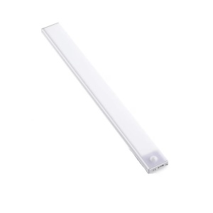 Lampa LED cu Senzor de Lumina si Miscare 20 cm Flippy, Intensitate Reglabila, Suport Magnetic, 34 LED-uri, 71.49lm , Acumulator 450mAh cu Reincarcare prin USB-C, pentru Bucatarie, Hol, Dressing, Garaj - Img 1