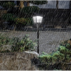 Lampa solara de tip stalp pentru gradina, Flippy, Alb Rece - Img 7