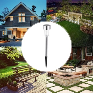 Lampa solara Led decorativa pentru gradina, Argintie, Flippy, Lumina Alb Cald - Img 5