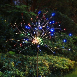 Lampa solara sub forma de artificii, 90 LED-uri, multicolor, Flippy - Img 8