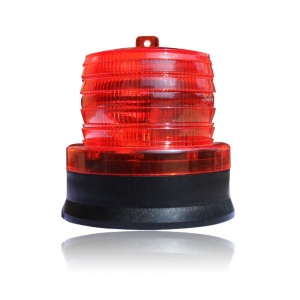 LED rosu intermitent de atentionare cu incarcare solara Flippy, 1.2 V, rezistent la apa IP65, panou solar incorporat, 11.5 x 11.6 cm, rosu - Img 2
