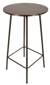 Masa bar Hailey, maro, 60x60x105 cm - Img 3