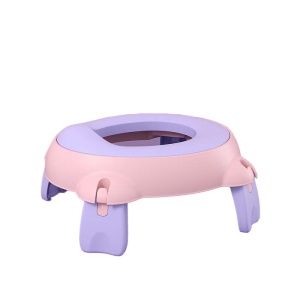 Olita Portabila, Flippy, pentru Calatorii, Confectionata din Spuma PU, 1-6 ani, 34x32x17 cm, Roz/Mov