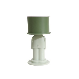Opritor de Usa, Flippy, din Silicon, Model Magicial, cu Prindere de Perete, Anti-Coliziune, 4x 8.5 cm, Verde - Img 6