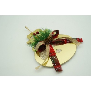 Ornament brad, Flippy, Om de zapada, Auriu, Lucios, 16*17CM, Acril, Interior/ Exterior - Img 8