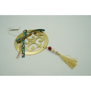 Ornament brad, Flippy, Rotund, Auriu, Lucios, 15*26CM, Acril, Interior/ Exterior - Img 10