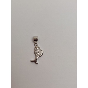 Pandantiv, Jolie Silver, Argint 925, Model Peste cu Pietre, 1.2 G, 1.5 x 0.8 Cm - Img 2