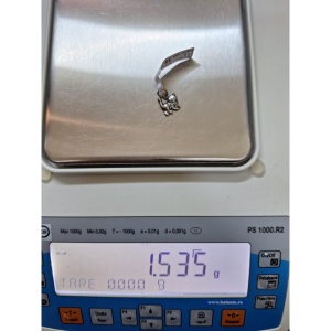 Pandantiv, Jolie Silver, Argint 925, Model Pisica Cu Fundita, 1.5 g, 1 x 1.3 cm - Img 3