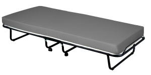 Pat pliant Hena, gri, 190x80x28 cm - Img 1