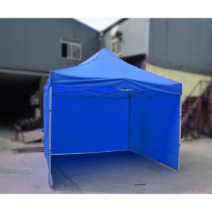 Perete Lateral Cort Evenimente 18 m, Flippy, material textil oxfort 700D Albastru - Img 3