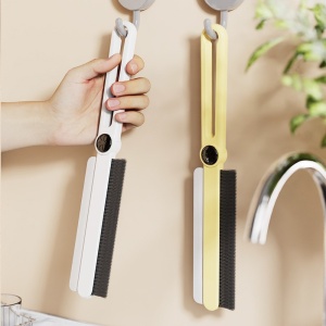 Perie Multifunctionala si Stergator, Flippy, Pentru Spatii Greu Accesibile, 24.7 x 4.5 cm, Alb - Img 9