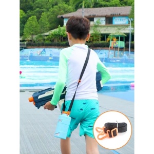 Pistol cu Apa pentru Copii, Rezervor 600ml, Flippy, 14ani+, cu baterie 1500mAh, Electric Burst, Albastru/Alb, 1000ML - Img 5