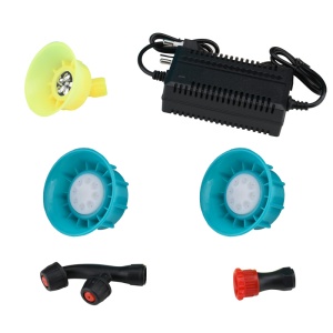 Pompa de stropit cu acumulator, Detoolz 20 L, 8 Ah, 2.6 l/ min, 5.5 bar - Img 2