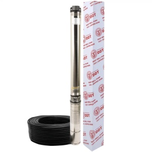 Pompa submersibila de mare adancime, DDT 20 turbine 4SDM2-20, 2200 W, 160 m inaltime, 10 mc/h, 1.5"
