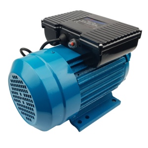 * Promo * Motor electric monofazat Broman, 3000 W, 3000 rpm, 2 condensatori, corp fonta