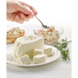 Recipient pentru Preparat Branza, Flippy, Capac de Silicon, Cheese Maker din Plastic, Strecuratoare, 17x14.5x12.8 cm, Verde - Img 6