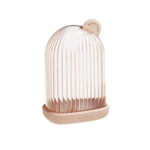 Sapuniera de Calatorie, Flippy, Suport pentru Sapun cu Scurgere a Apei, Recipient cu Capac Depozitare, Savoniera pentru Baie, 12.6x6.1x8.4cm, Roz - Img 7