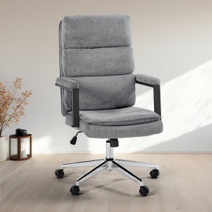 Scaun de birou US134 Aria, gri, 65.5x71.5x106-116 cm - Img 3