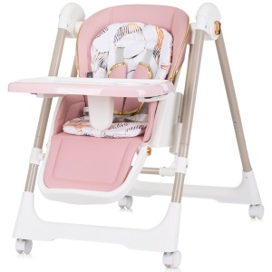Scaun de masa Chipolino Milk Shake 2 in 1 flamingo - Img 2