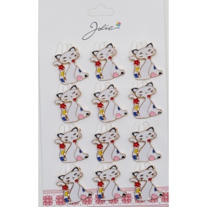 Set 12 Brose Martisor pentru Copii Pisica