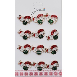 Set 12 Brose Martisor Primavara Buburuza cu Trifoi
