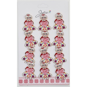 Set 12 Brose Martisor Primavara Cea Mai Draga Bunica