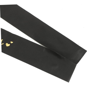 Set 2 Piese pentru Majorat, Flippy, 15 x 13 x 5 cm, Coronita Printesa Gold si Panglica 18&amp;Fabulous, Negru - Img 2